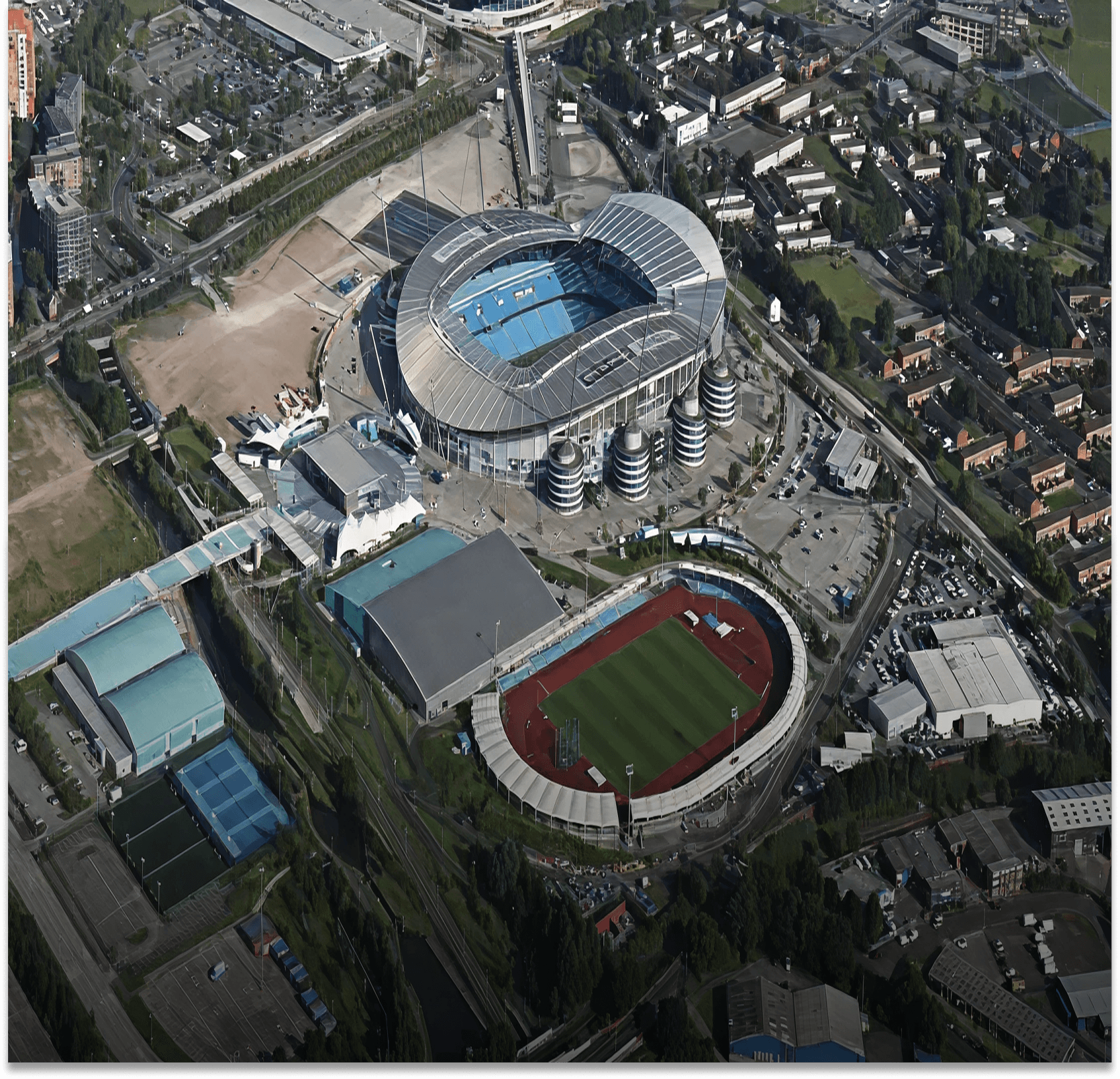 Old Trafford & The Etihad